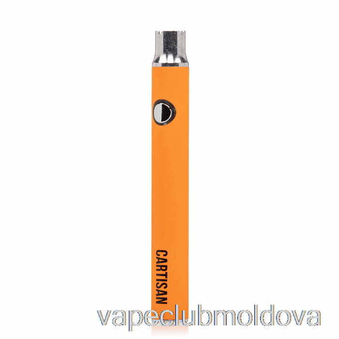 Vape Mod Cartisan Buton Vv 350 510 Baterie Portocalie